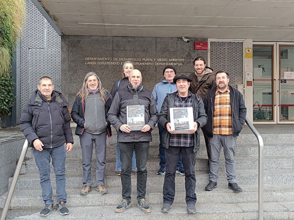 Más de 800 alegaciones contra un nuevo parque eólico entre Artaxoa y Mendigorria