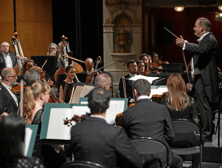 Inicio de la edición de 2025, con Bilbao Orkestra Sinfonikoa (BOS) y Bilboko Koral Elkartea.