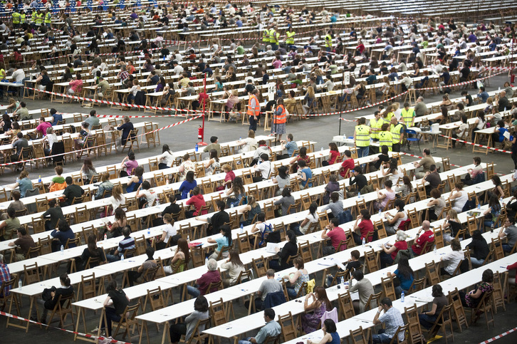 Imagen de archivo de una OPE de Osakidetza.