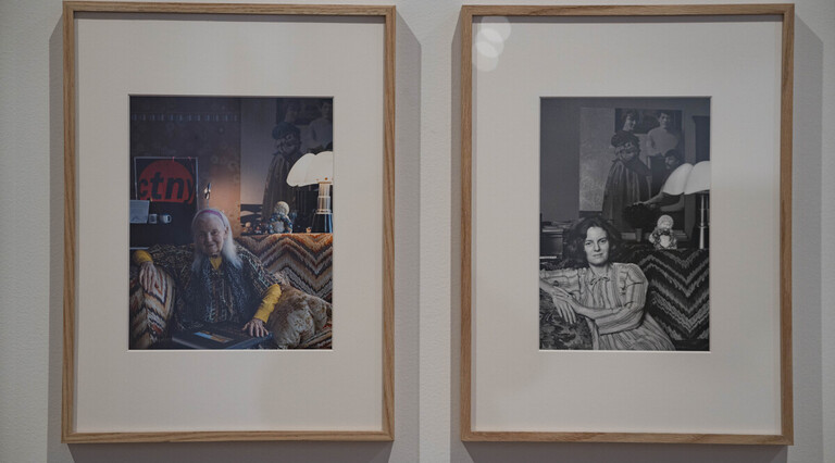 Denise Scott Brown en su juventud y en la actualidad.