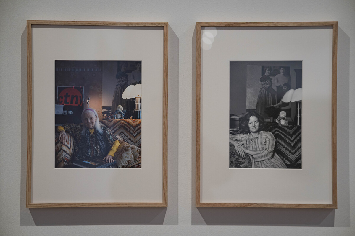 Denise Scott Brown en su juventud y en la actualidad.