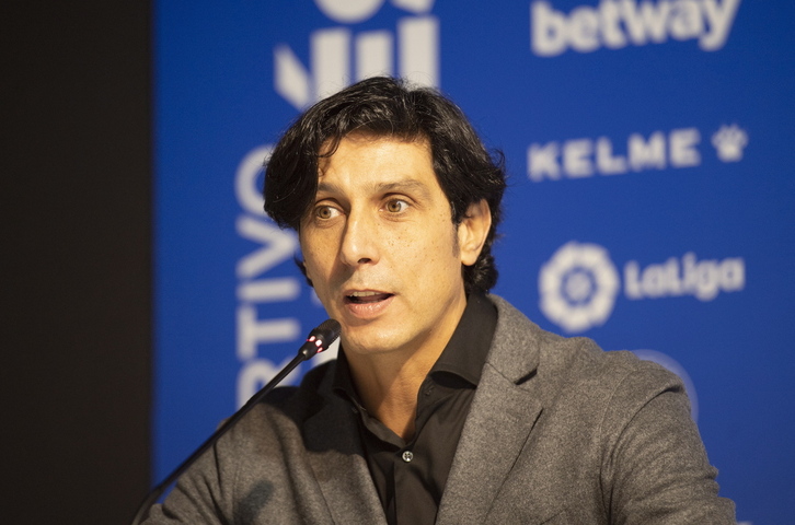 Sergio Fernández, director deportivo del Alavés.