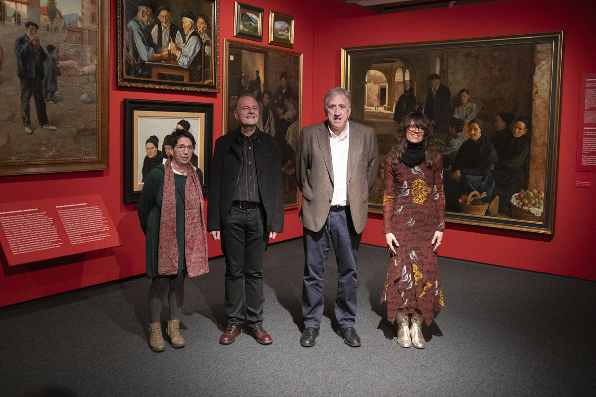 Iruñea dignifica a Javier Ciga, un pintor coherente y represaliado