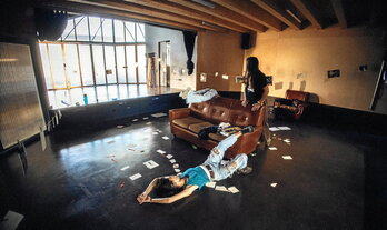 Lantaldea Laudioko Aiaraldea Ekintzen Faktorian, sormen prozesuan.