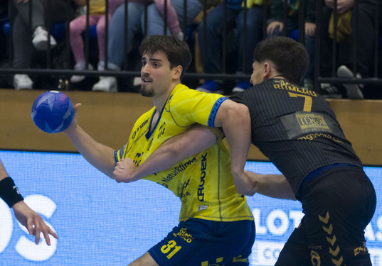 Imagen de archivo de un Gorka Nieto clave ante Puente Genil.