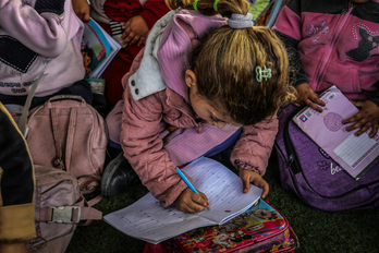 La educación pasa por un momento crítico en Palestina.