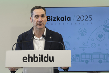 Iker Casanova, Bilbon, aurreko agerraldi batean.