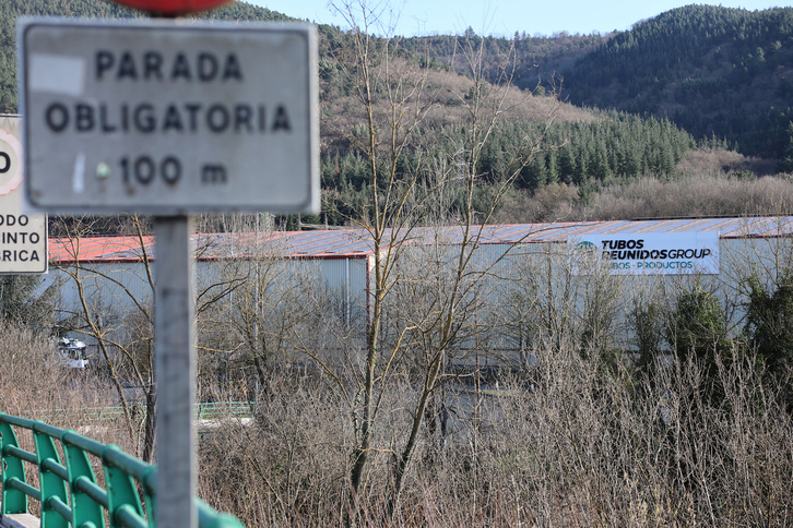 Tubos Reunidos Amurrion duen lantegiaren argazkia.