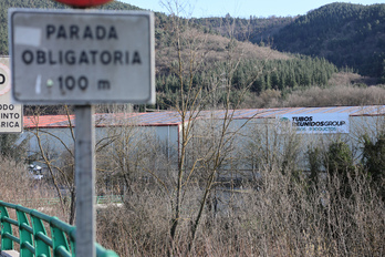 Tubos Reunidos Amurrion duen lantegiaren argazkia.