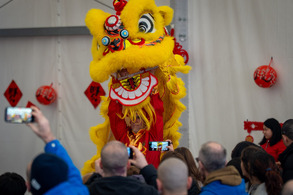 Celebración del año nuevo chino en Barañain