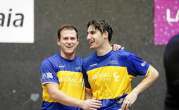 Basque eta Johan pozik, Winter Serieseko txapela lehen aldiz irabazi berritan.