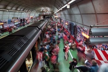 La incidencia no ha provocado retrasos, señala Metro Bilbao.