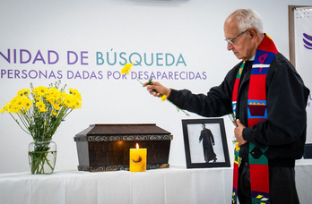 La Unidad de Búsqueda de Desaparecidos ha presentado este lunes la investigación y los restos del sacerdote caído en combate con el ELN.