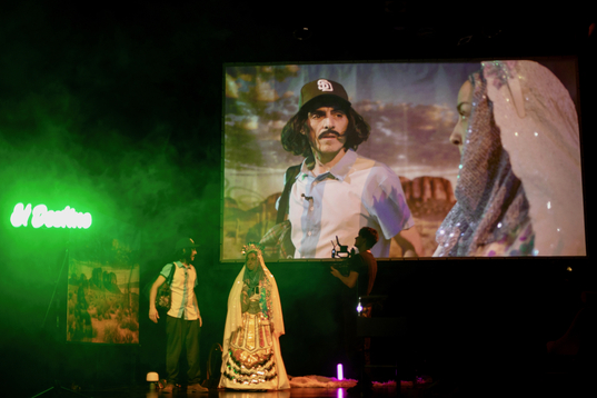 ‘Itzulera’ antzezlaneko une bat. 