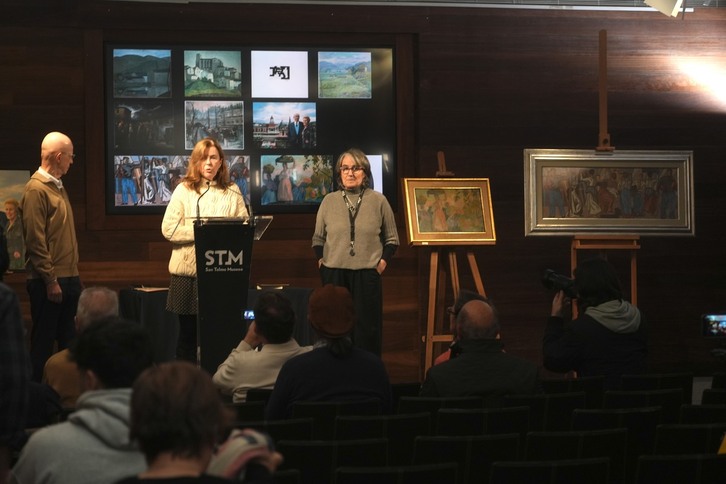 San Telmo ha presentado la última donación recibida.