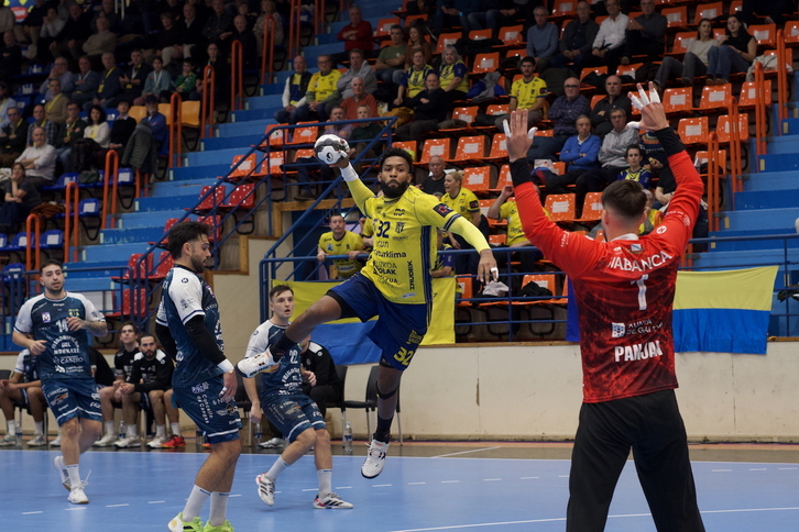 Dariel García ha sido protagonista ante el Montpellier.