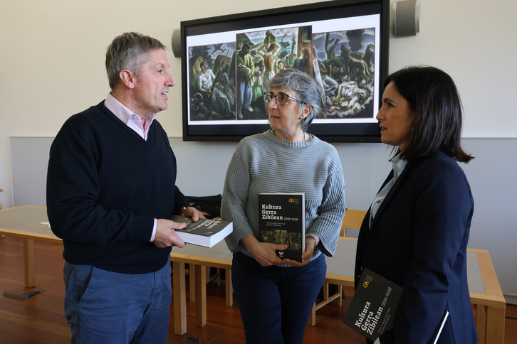 'Kultura Gerra Zibilean (1936-1939)' liburuaren aurkezpena.