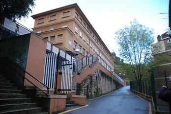 Instalaciones de La Anunciata Ikastetxea, en Donostia.