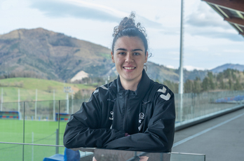 Carla Andrés, en Areitio.