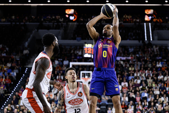 La determinación de Kevin Punter ha rescatado al Barcelona.