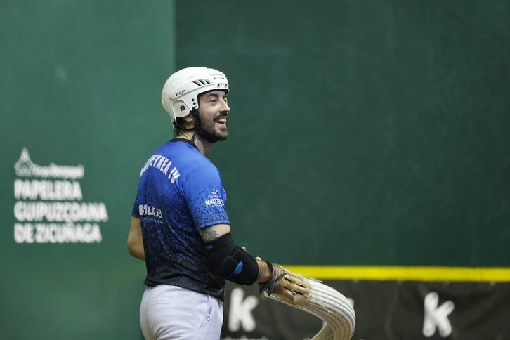 Endika Barrenetxea, pozik finalerako txartela eskuratuta.