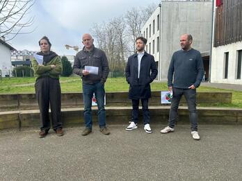 Seaskaren agerraldia, Baionako Bernat Etxepare lizeoan.