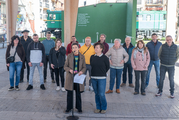 Altsasun egindako agerraldia.