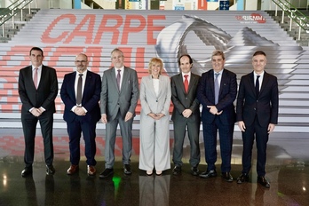 Presnetación de la Bienal Internacional de Máquina-Herramienta, en el BEC.