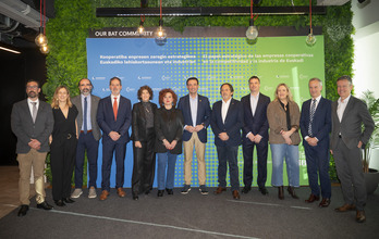 Asteazken honetan aurkeztu dute kooperatiben inguruko txostena.