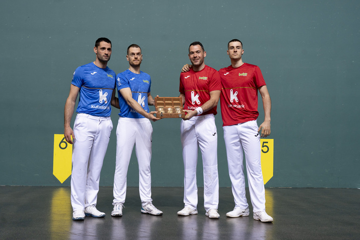 Laso-Albisu eta Jaka-Iztueta, Nafarroa Arenan.