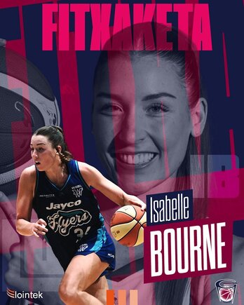 Isabelle Bourne australiarra, Lointek Gernika Bizkaiako jokalari berria.