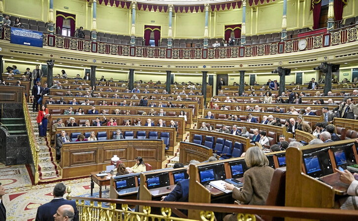 PP. Vox y Junts volvieron a hacer valer su mayoría en la votación de ayer en el Congreso español.