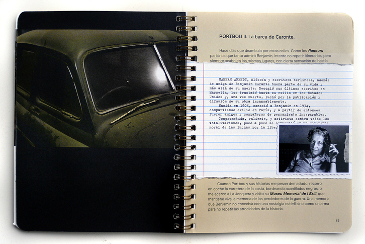 Anna Arendt, amiga de Walter Benjamin.