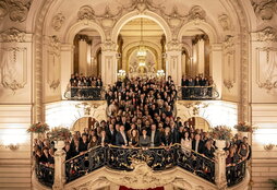 Fotografía de familia de los nominados a los Goya de este año.