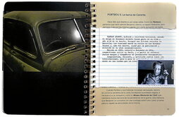 Portada y páginas interiores de este artefacto literario y fotográfico.