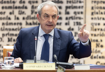 José Luis Rodríguez Zapatero ha pasado al ataque en algunos momentos de la comisión.