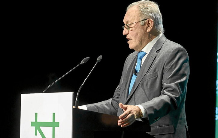 José Antonio Jainaga, presidente de Sidenor, en una imagen de archivo.