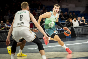 Saski Baskonia viajará al Zetra Arena de Sarajevo para jugar contra el Dubai Basketball el prñoximo día 12.