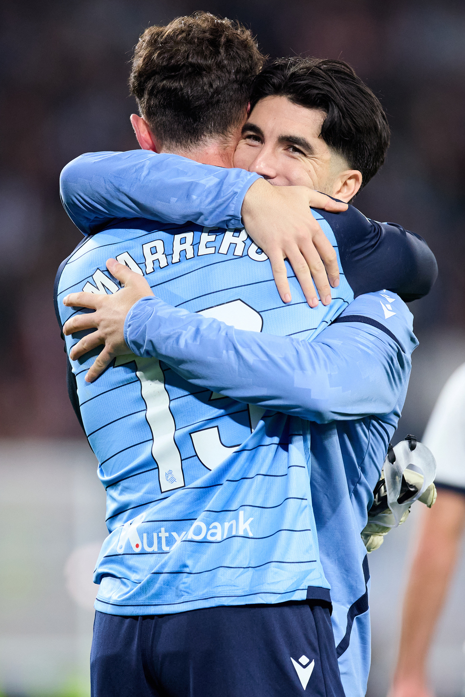 Soler y Marrero, emocionados.