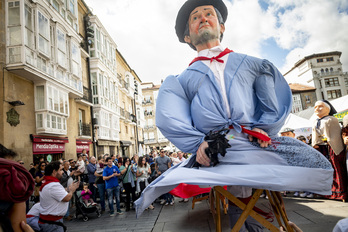Irudian, Euskararen Hiria jaialdia Gasteizen.
