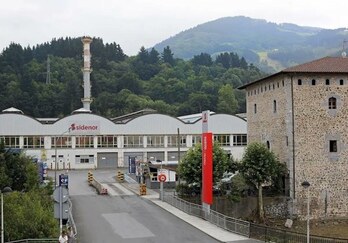 Fábrica de Sidenor en Azkoitia.