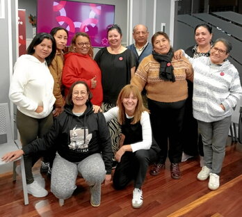 Grupo de usuarias del servicio ZainSare.