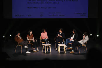 Manu Michelini, Federica Boffa, Amaya Cervera, Ian Dai Hongjing, Neza Skrt y Charly Gotchac. 