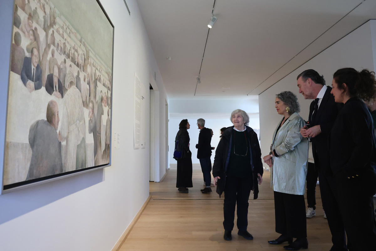 Museoko korridoreetan entzun diren bisitarien ahotsak | Culture | Naiz