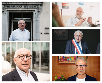 Les maires basques de plus de 70 ans qui se représentent.