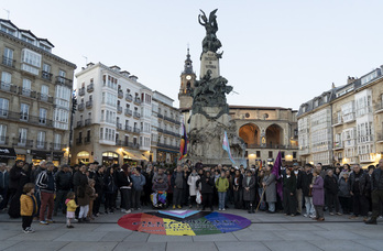 Concentración en la Virgen Blanca.