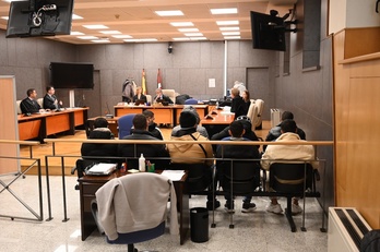 Imagen del juicio, que se ha prolongado por espacio de tres días.
