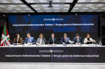 La reunión de Zamudio el miércoles, que no concretó aún como será el «escudo» vasco.