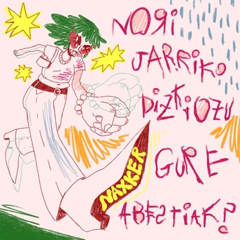 Naxker taldearen ‘Nori jarriko dizkiozu gure abestiak?’ EParen azala.