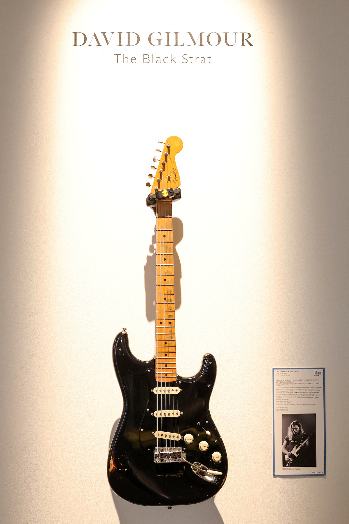 La guitarra ‘Black Strat’ de Pink Floyd, vendida por un récord de 14,55 millones de dólares | Music | GAIAK